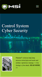 Mobile Screenshot of missionsecure.com
